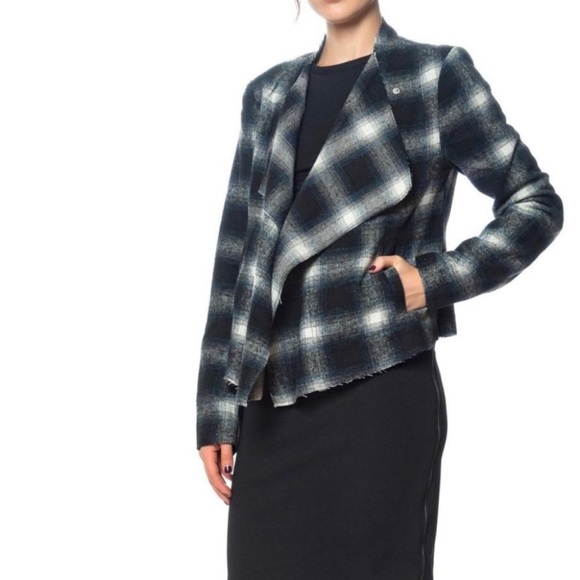 BB Dakota Quinn Plaid Flannel Jacket Size Small - Picture 7 of 9